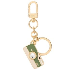 Kate Spade camera keychain/ bag charm
